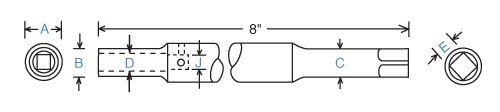 Style B Tap Extensions