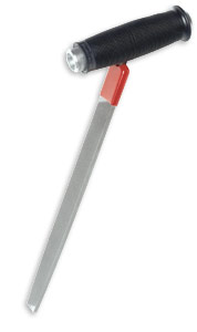 Ergonomic chain saw filing